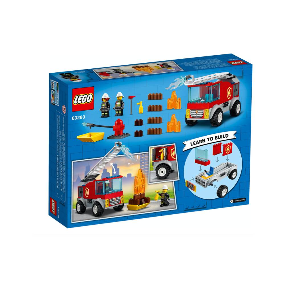 LEGO® City Camión De Bomberos Con Escalera (60280)