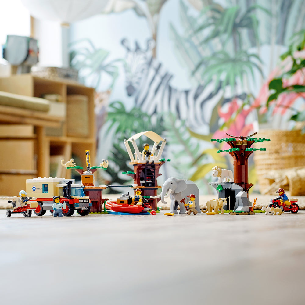 LEGO® City: Rescate de la Fauna Salvaje: Campamento(60307)_006