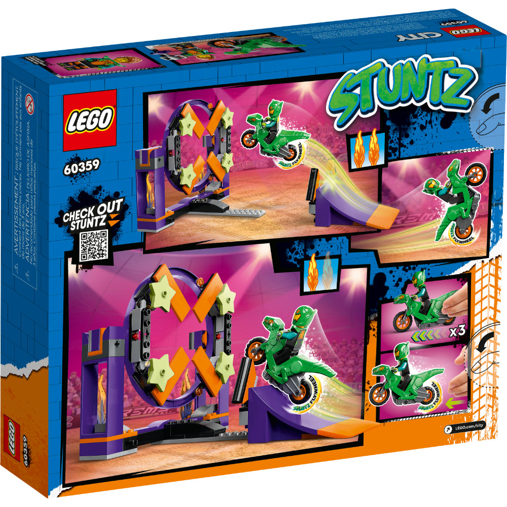 DESAFÍO ACROBÁTICO: RAMPA Y ARO