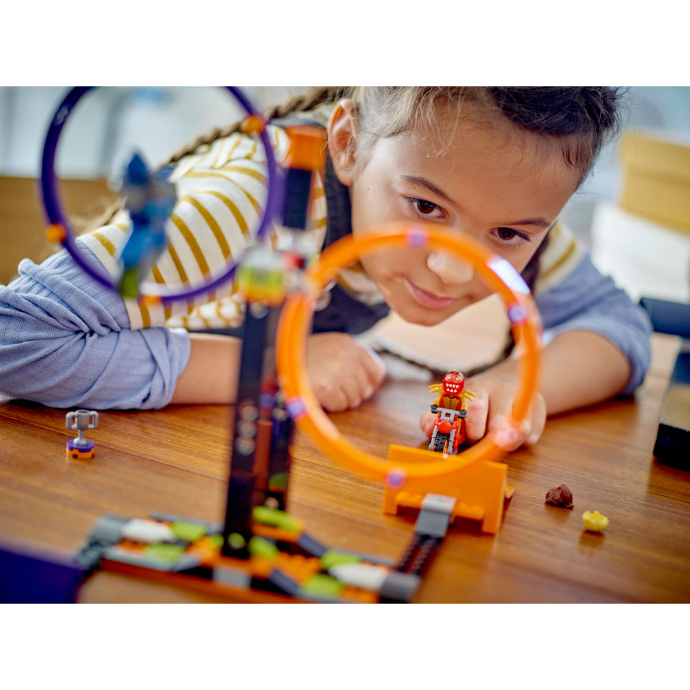 DESAFÍO ACROBÁTICO: ANILLOS GIRATORIOS