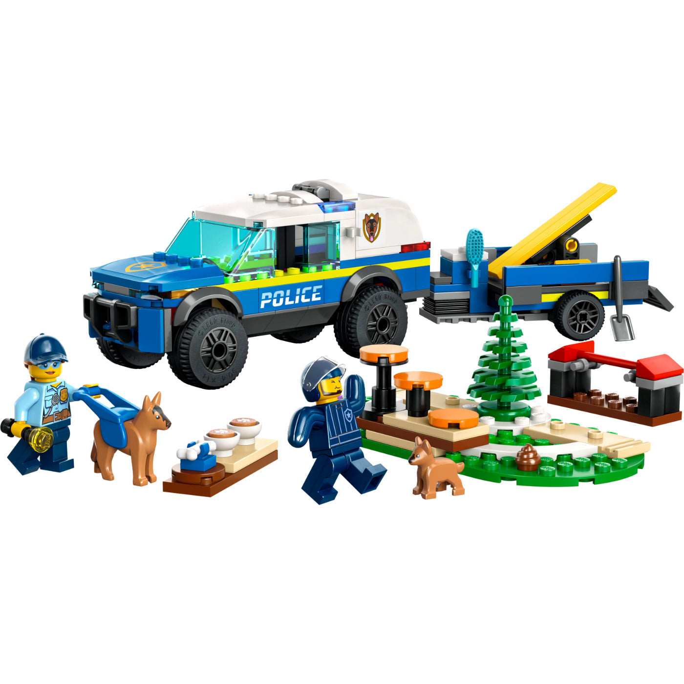 LEGO® City Entrenamiento Móvil Para Perros Policía (60369)