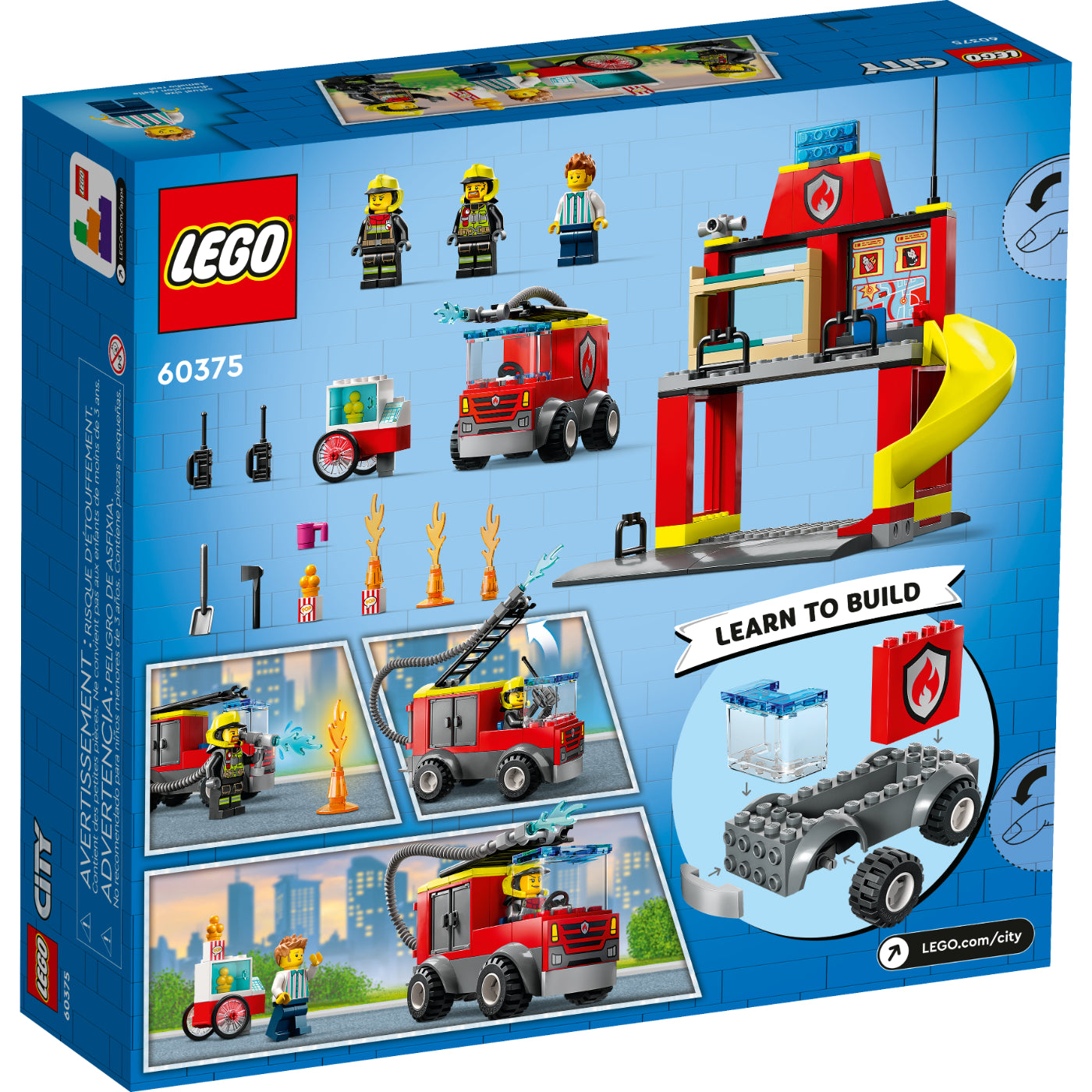 LEGO® City Fire Station and Fire Truck (60375)