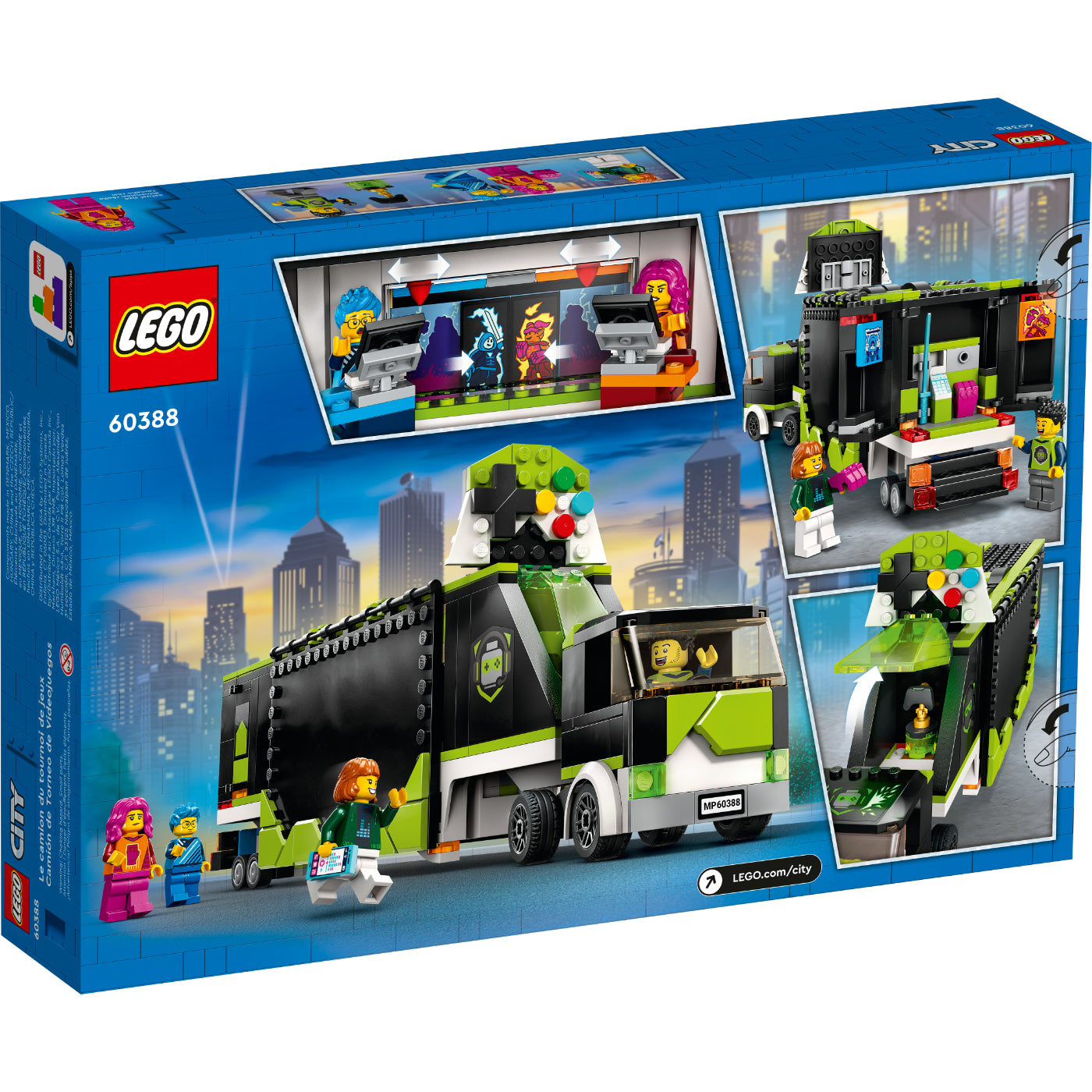 LEGO® City Camión De Torneo De Videojuegos (60388)