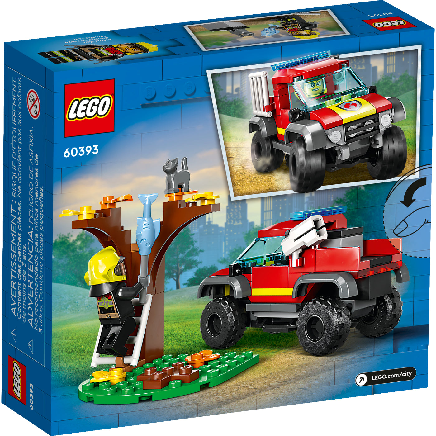 LEGO® City Camión De Rescate 4X4 De Bomberos (60393)