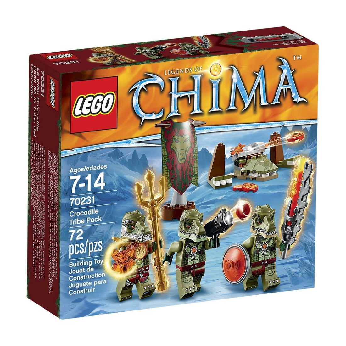 LEGO Tribu de Cocodrilos (70231)