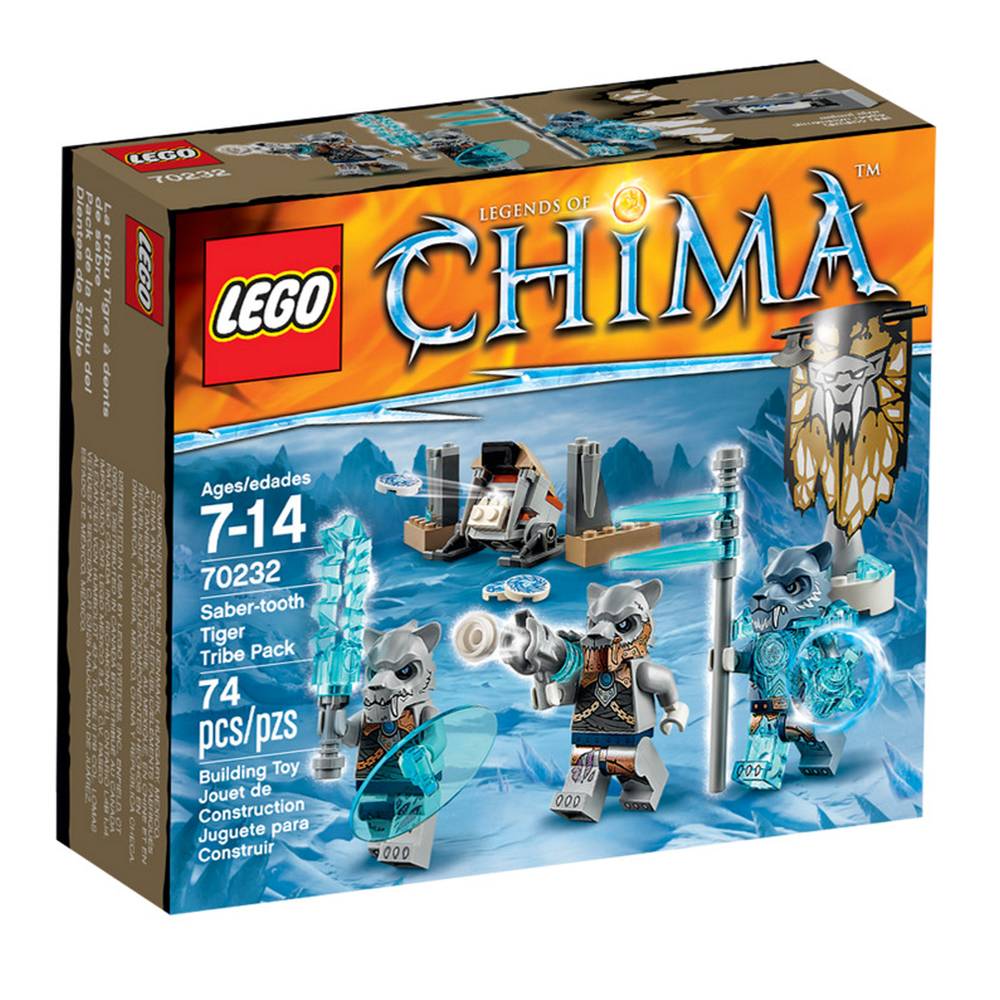 LEGO Saber-Tooth-Tiger-Tribe-Pack (70232)