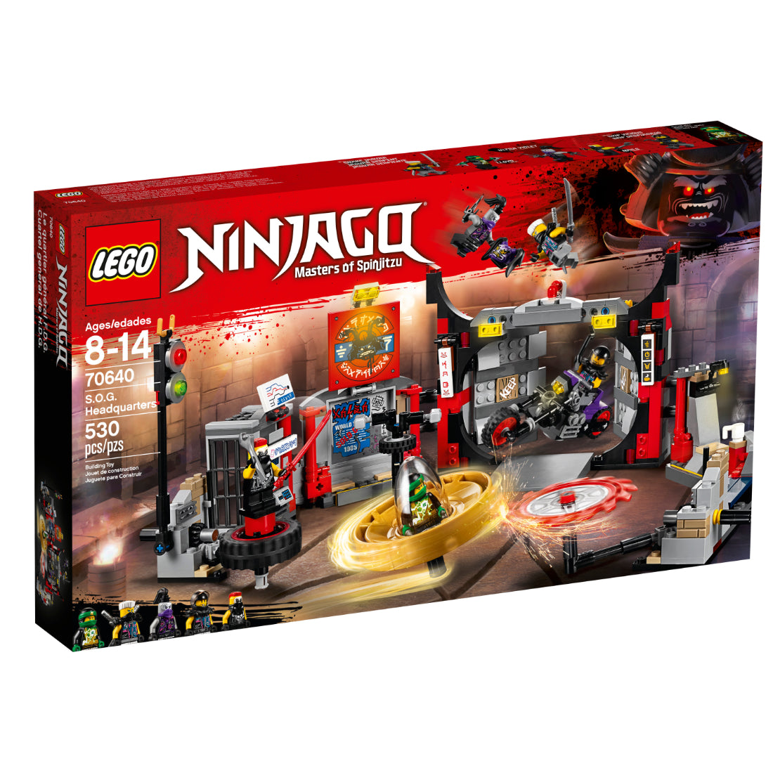 LEGO® NINJAGO Cuartel general de H.D.G. (70640)