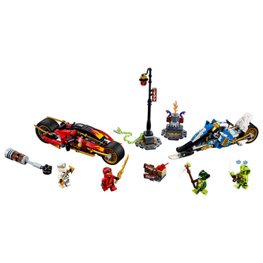 LEGO® NINJAGO Legacy Moto Acuchiadora de Kai y Moto de Nieve de Zane (70667)