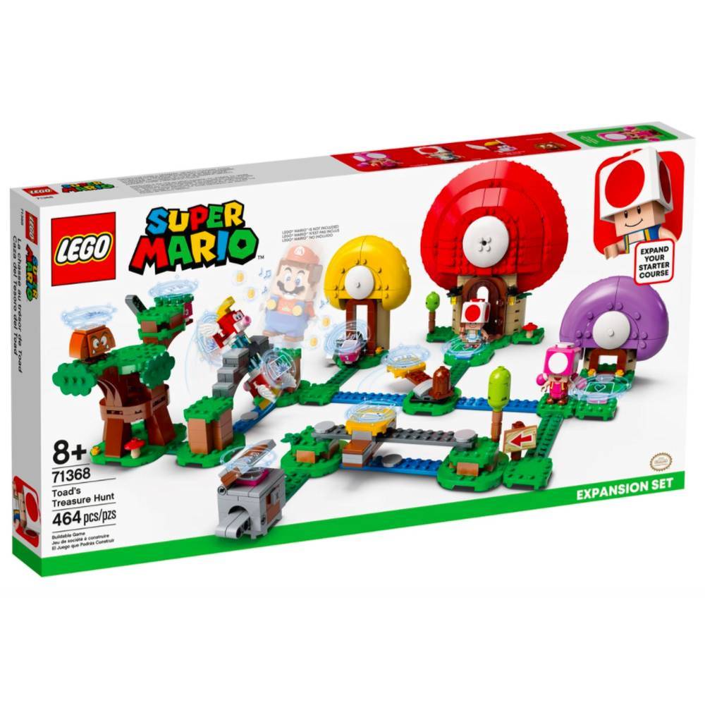LEGO® Super Mario™ Caza del Tesoro de Toad (71368)