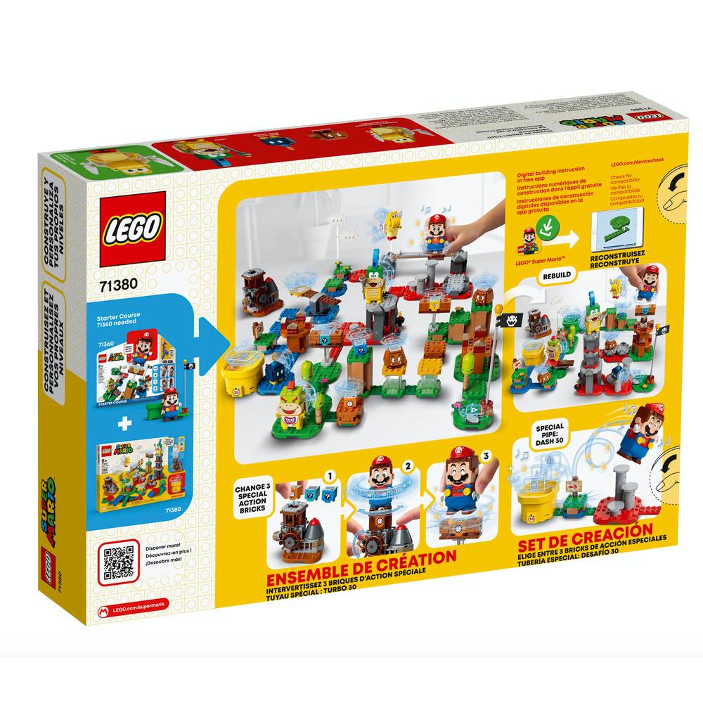 LEGO® Super Mario™ Set de Creación: Tu propia aventura (71380)