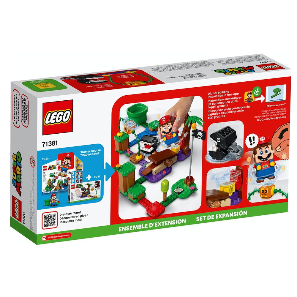 LEGO® Super Mario™ Batalla Jungla Contra Chomp Cadenas (71381)