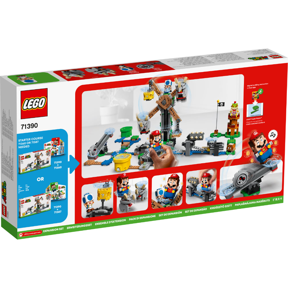 LEGO® Super Mario™: Set de Expansión: Derribo de los Reznors(71390)_003