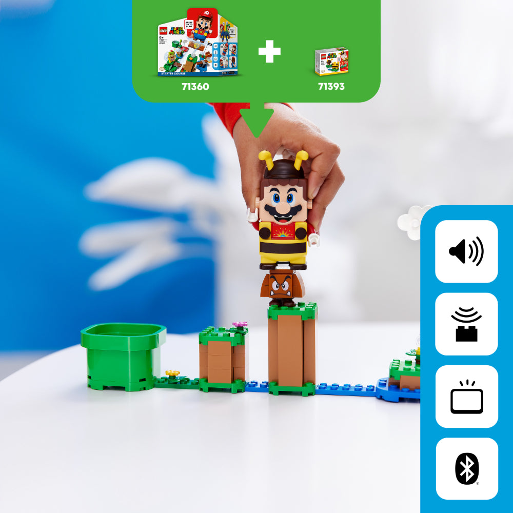 LEGO® Super Mario™: Pack Potenciador: Mario Abeja(71393)_008