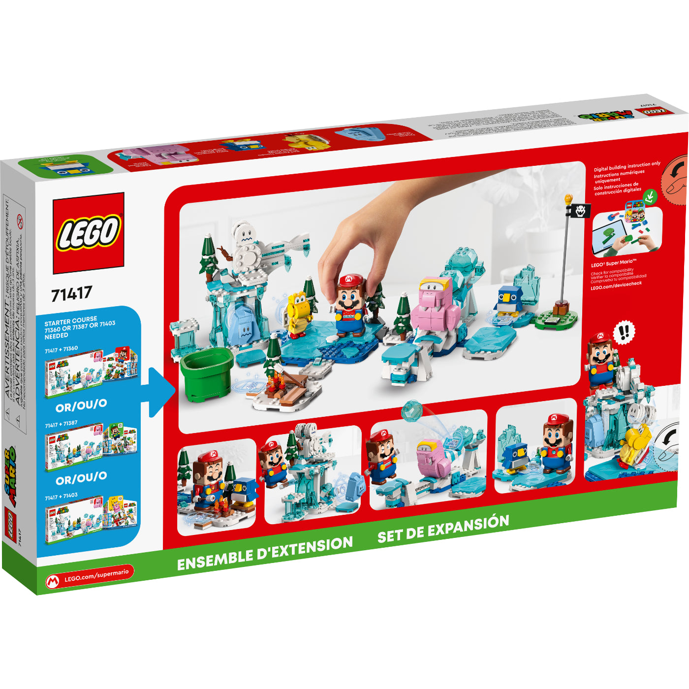 LEGO® Super Mario™ Set De Expansión: Aventura En La Nieve Del Morsi (71417)