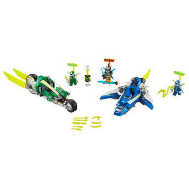 LEGO® NINJAGO® Vehículos Supremos de Jay y Lloyd (71709)