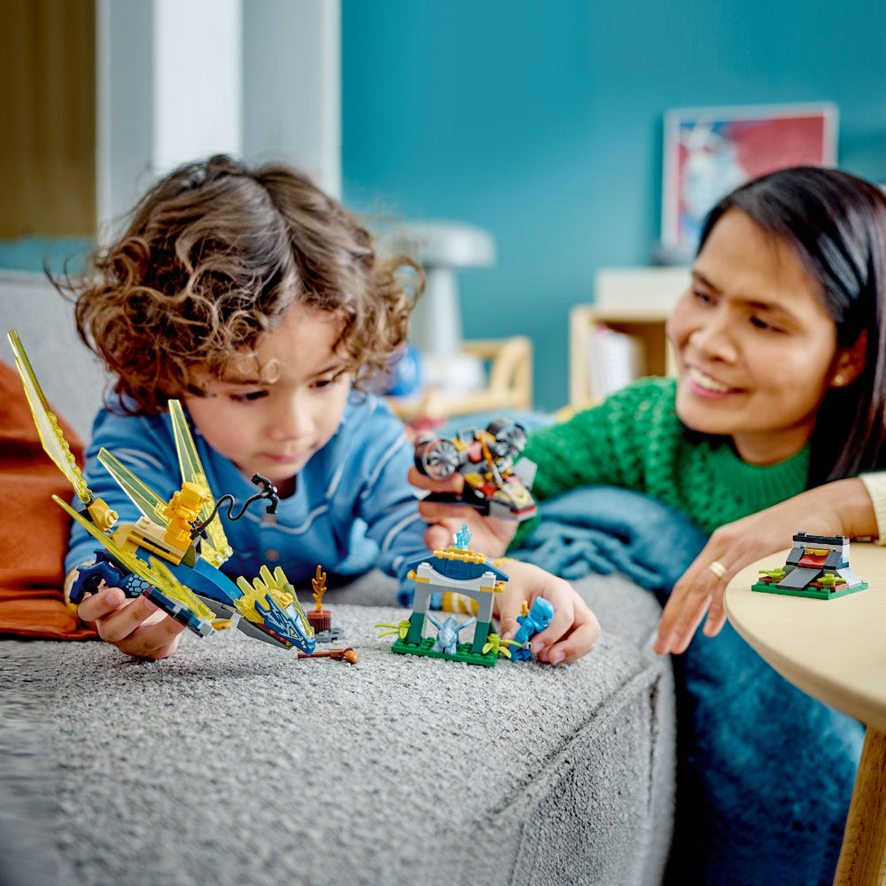 Batalla por el Dragón Bebé de Nya y Arin (71798)