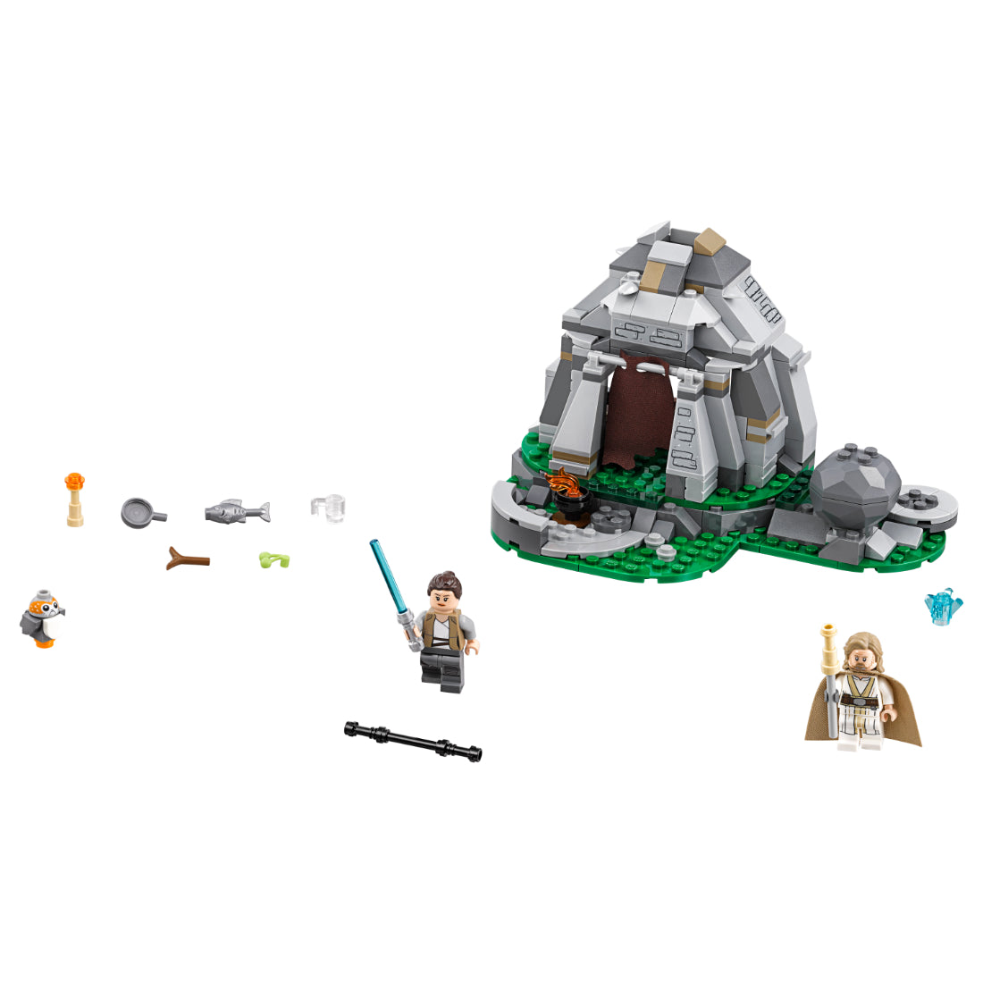 LEGO® Star Wars Entrenamiento De La Isla Ahch-To (75200)