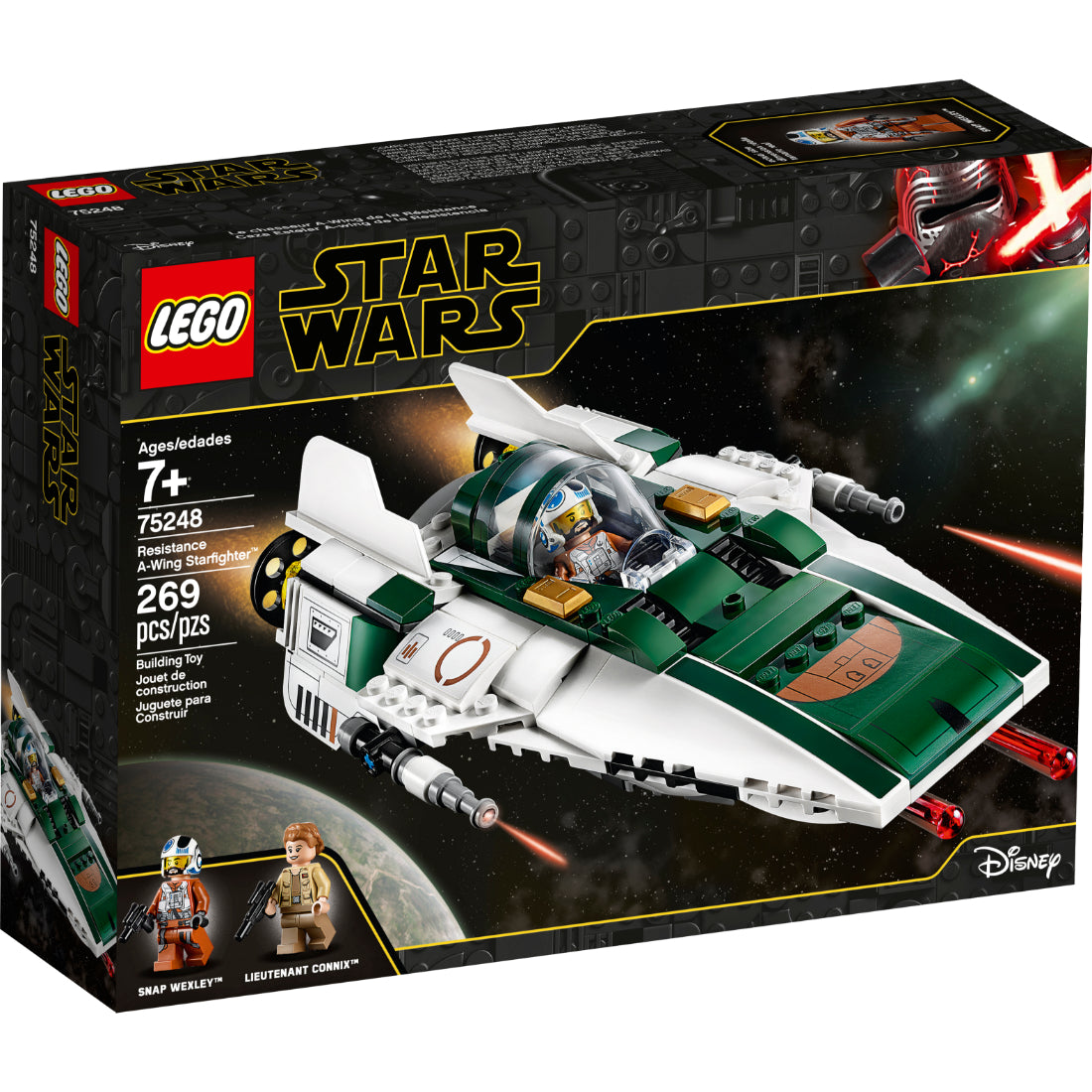 LEGO® Star Wars™ Caza Estear A-wing de a Resistencia (75248)