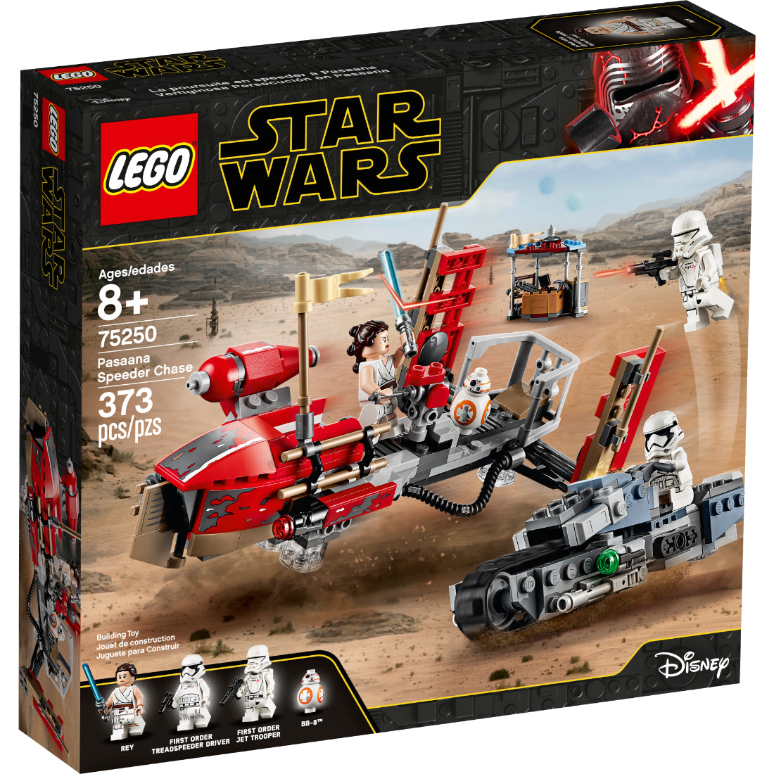 LEGO® Star Wars™ Vertiginosa Persecución en Pasaana (75250)