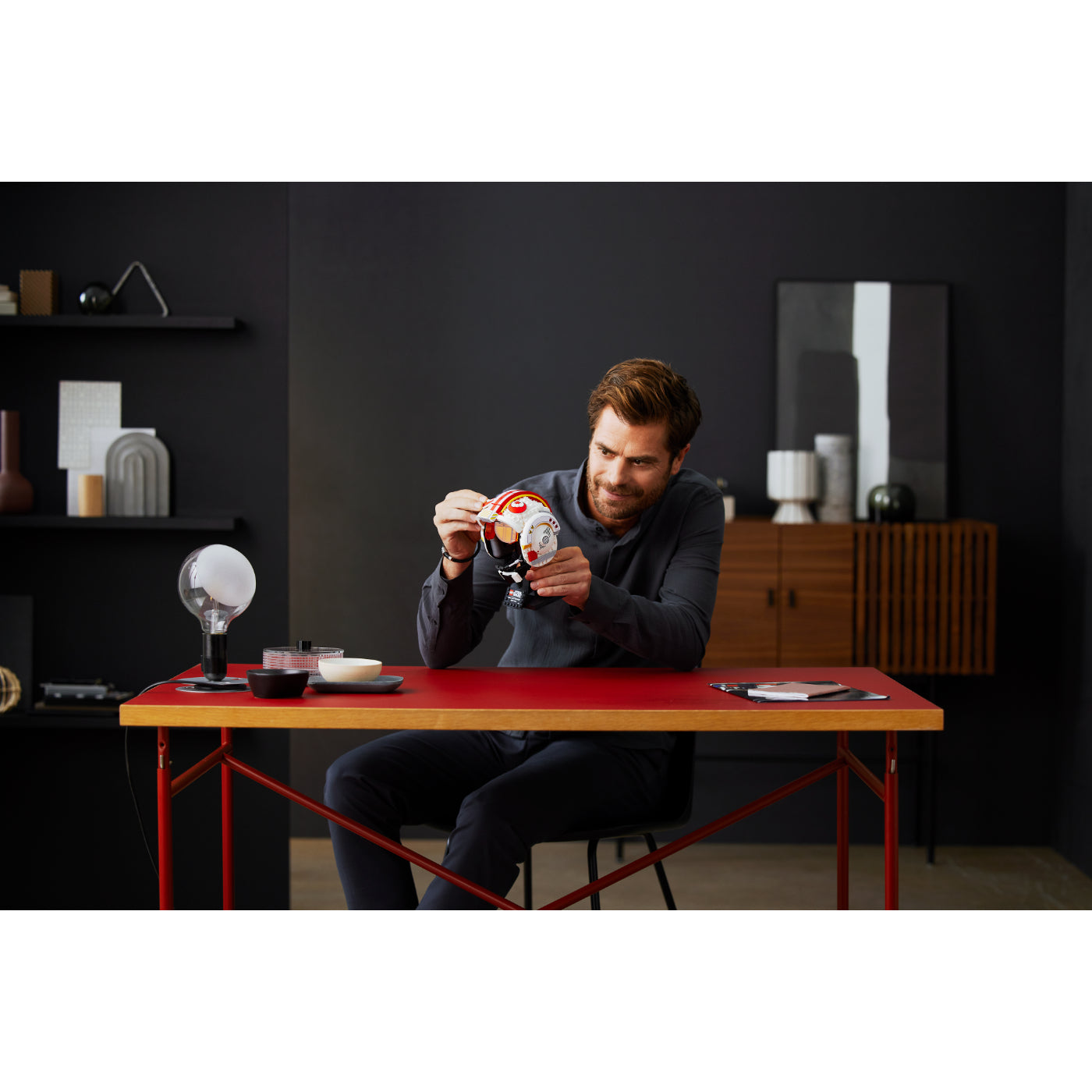 LEGO® Star Wars™ : Casco de Luke Skywalker™ (Rojo Cinco) (75327)