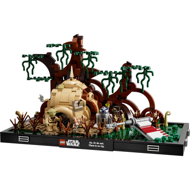 LEGO® Star Wars Diorama: Entrenamiento Jedi™ en Dagobah™ (75330)