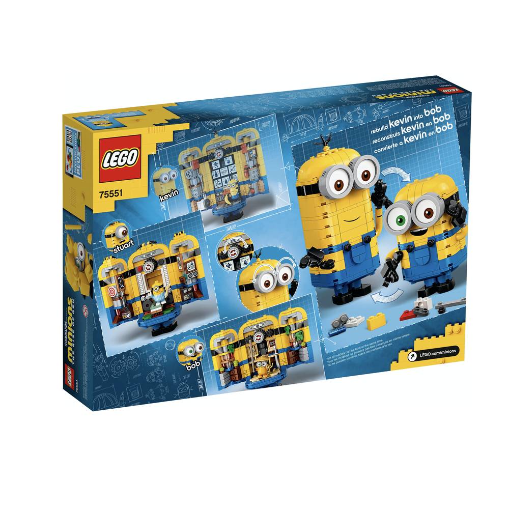 LEGO® Minions Minions y su Guarida para Construir (75551)