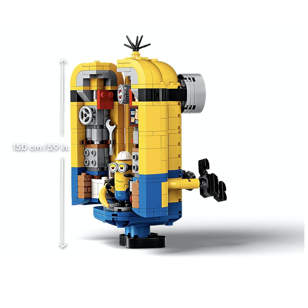 LEGO® Minions Minions y su Guarida para Construir (75551)