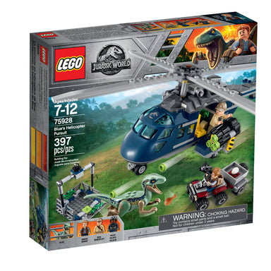 LEGO® Jurassic World™ Persecución helicóptero de Blue (75928)