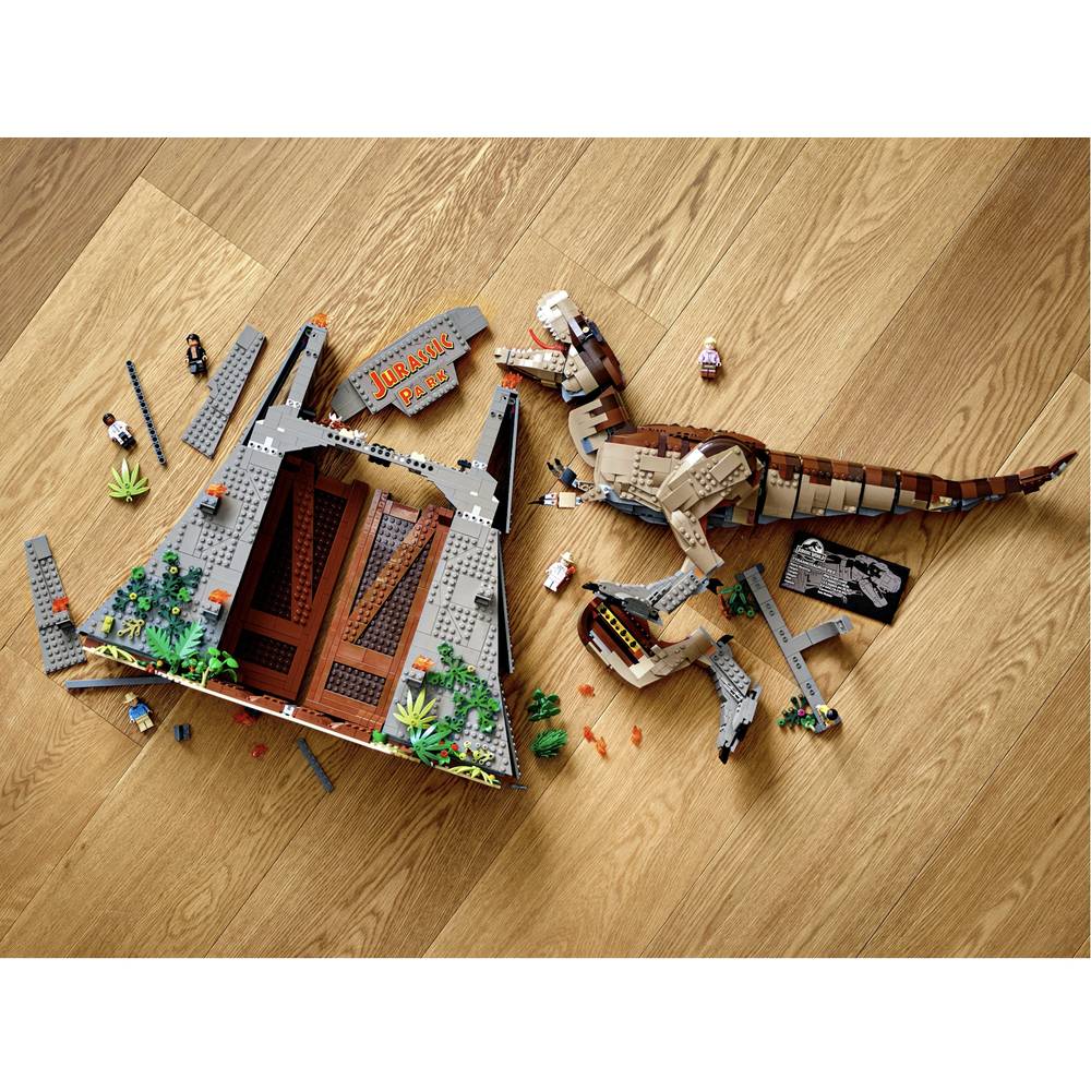LEGO® Jurassic World Parque Jurásico: Caos del T. rex (75936)