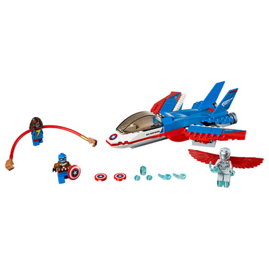 LEGO Super Heroes Jet del Capitán América (76076)