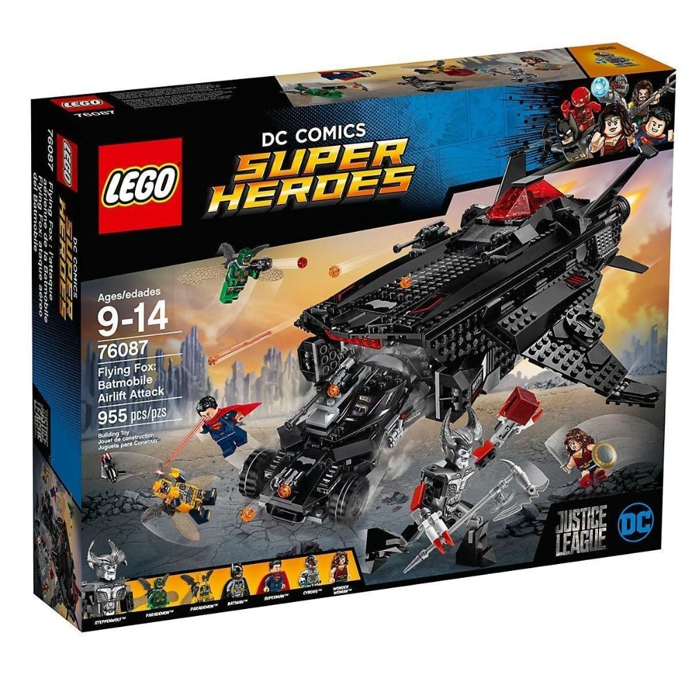 LEGO® DC Comics Super Heroes Flying Fox: ataque aéreo del Batmobile (76087)