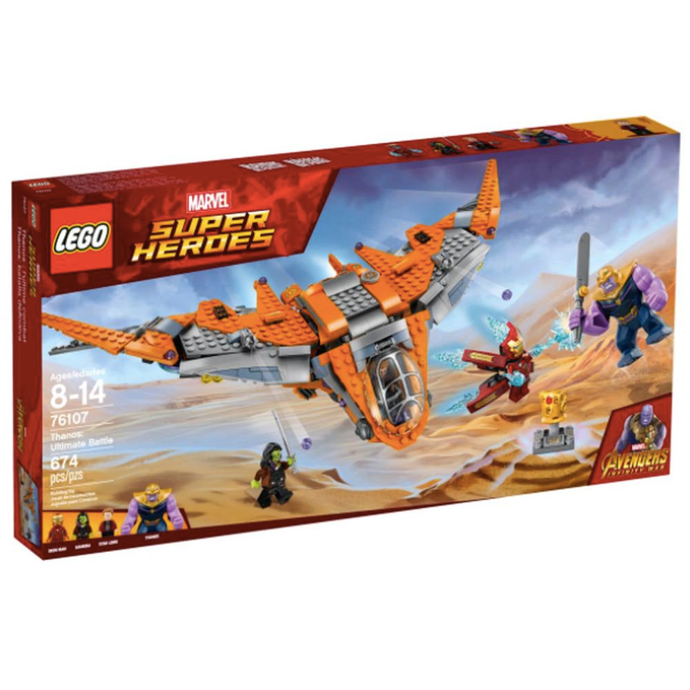 LEGO Marvel Thanos: batalla definitiva (76107)
