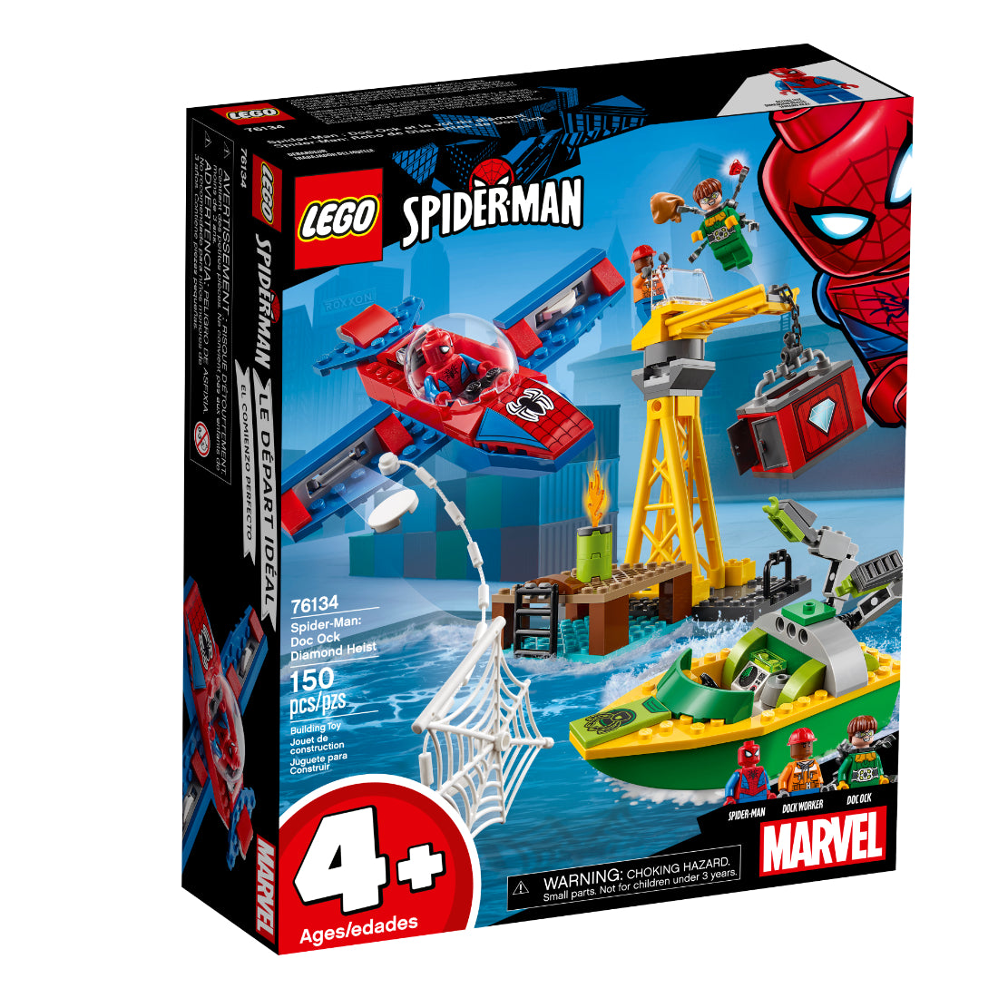 LEGO® Marvel Spider-Man Robo de Diamantes de Doc Ock (76134)