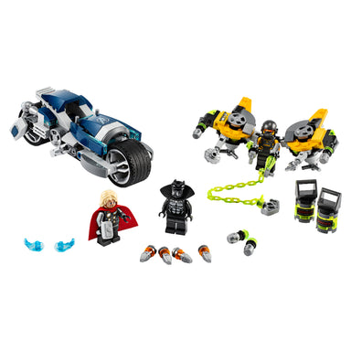 LEGO® Marvel Vengadores Ataque en Moto (76142)