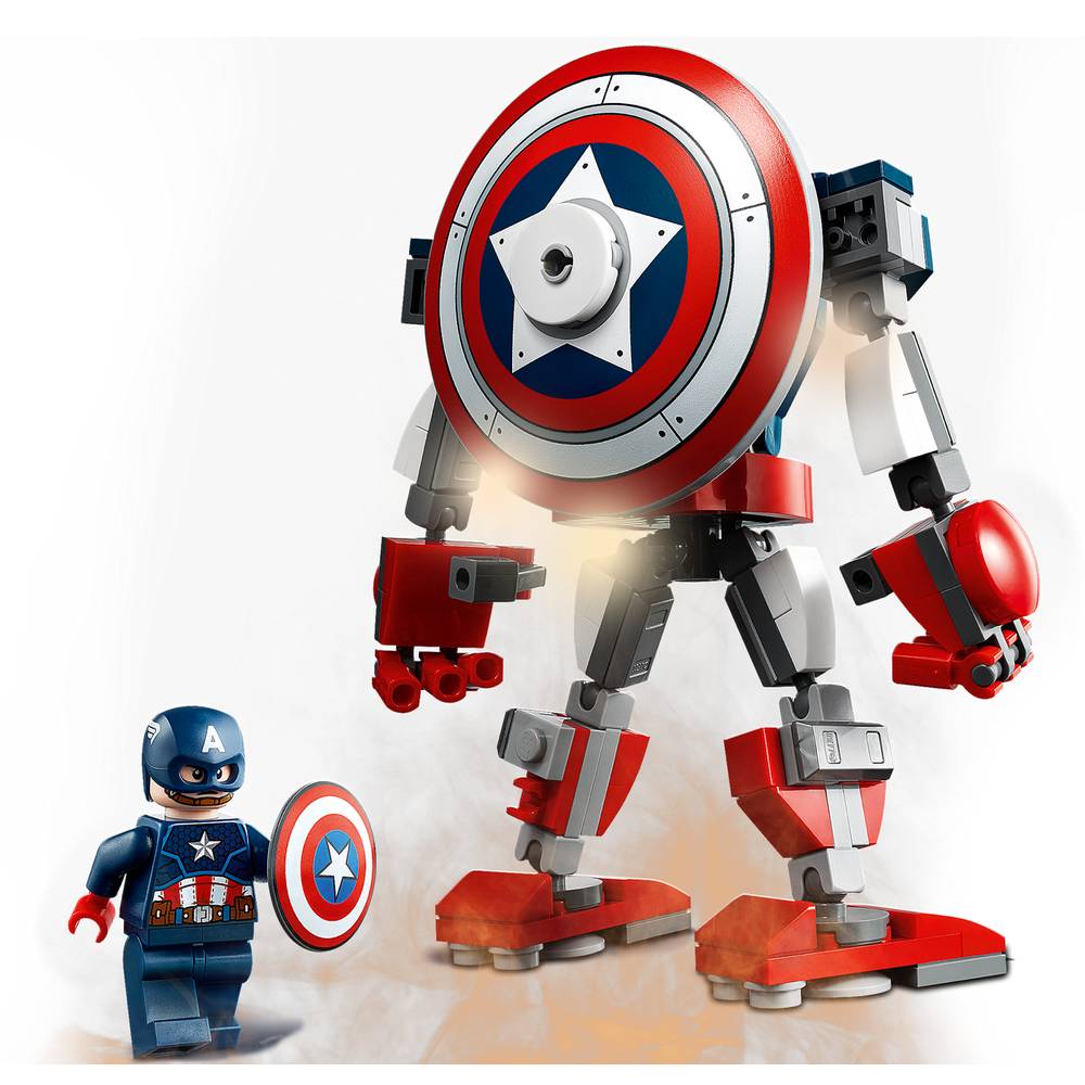 LEGO® Marvel Super Heroes Armadura Robótica Del Capitán América (76168)