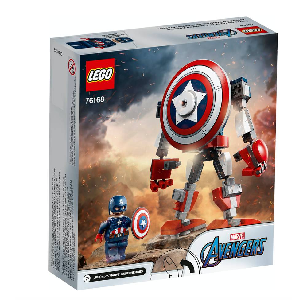 LEGO® Marvel Super Heroes Armadura Robótica Del Capitán América (76168)