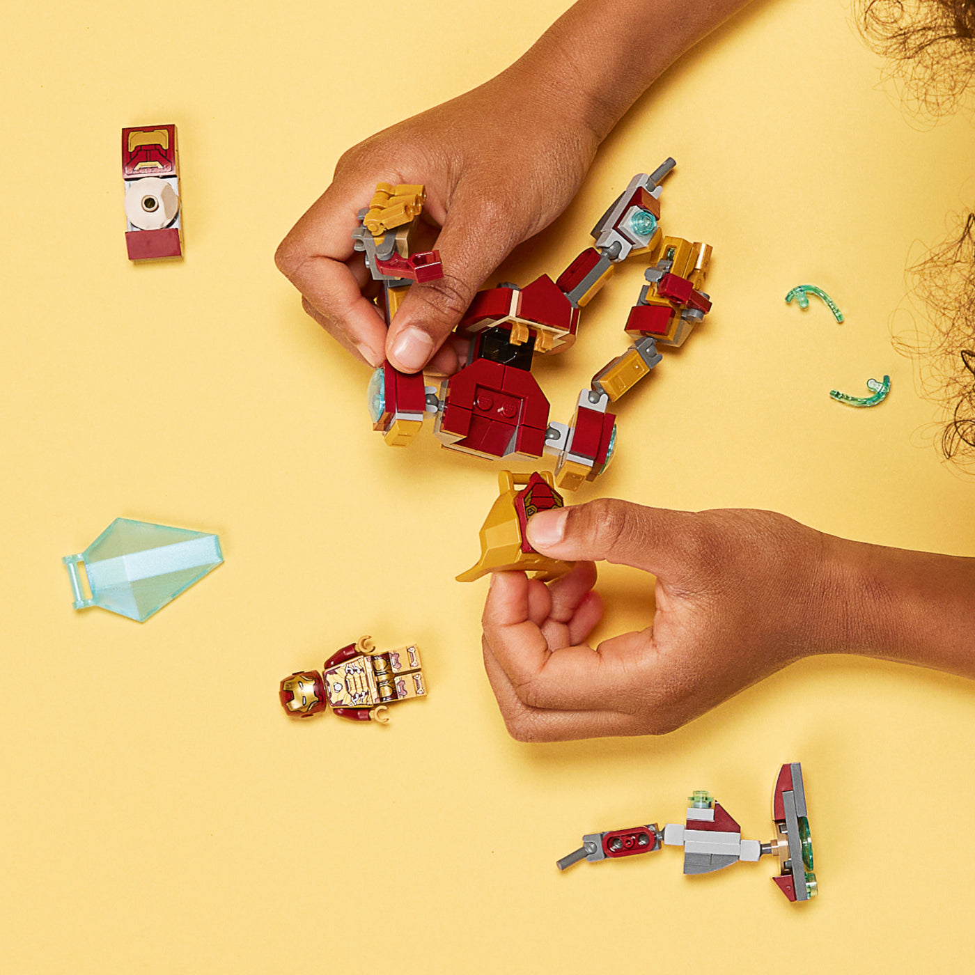 LEGO® Marvel Sh Armadura Robótica de Iron Man (76203)