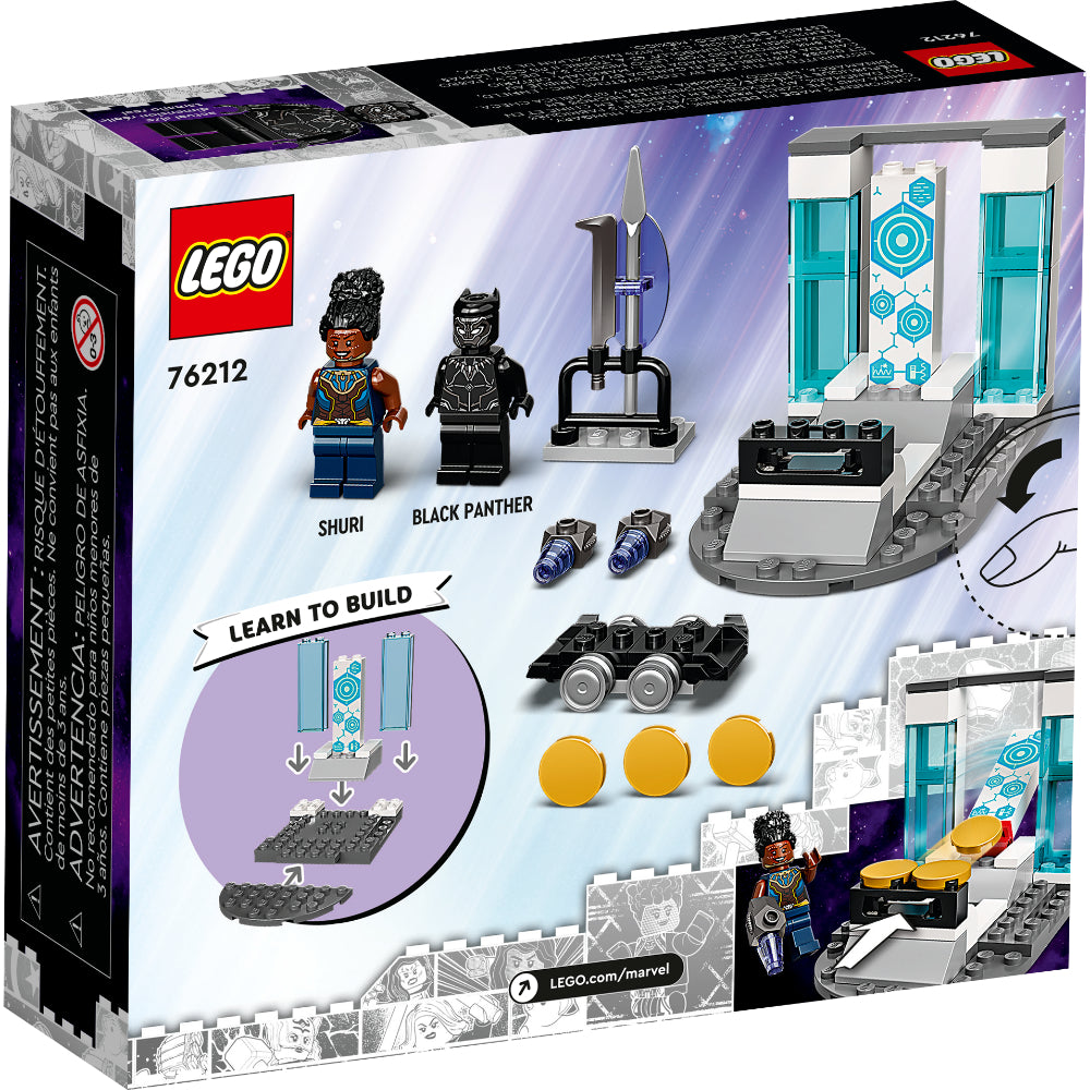 LEGO® Marvel Laboratorio de Shuri (76212)