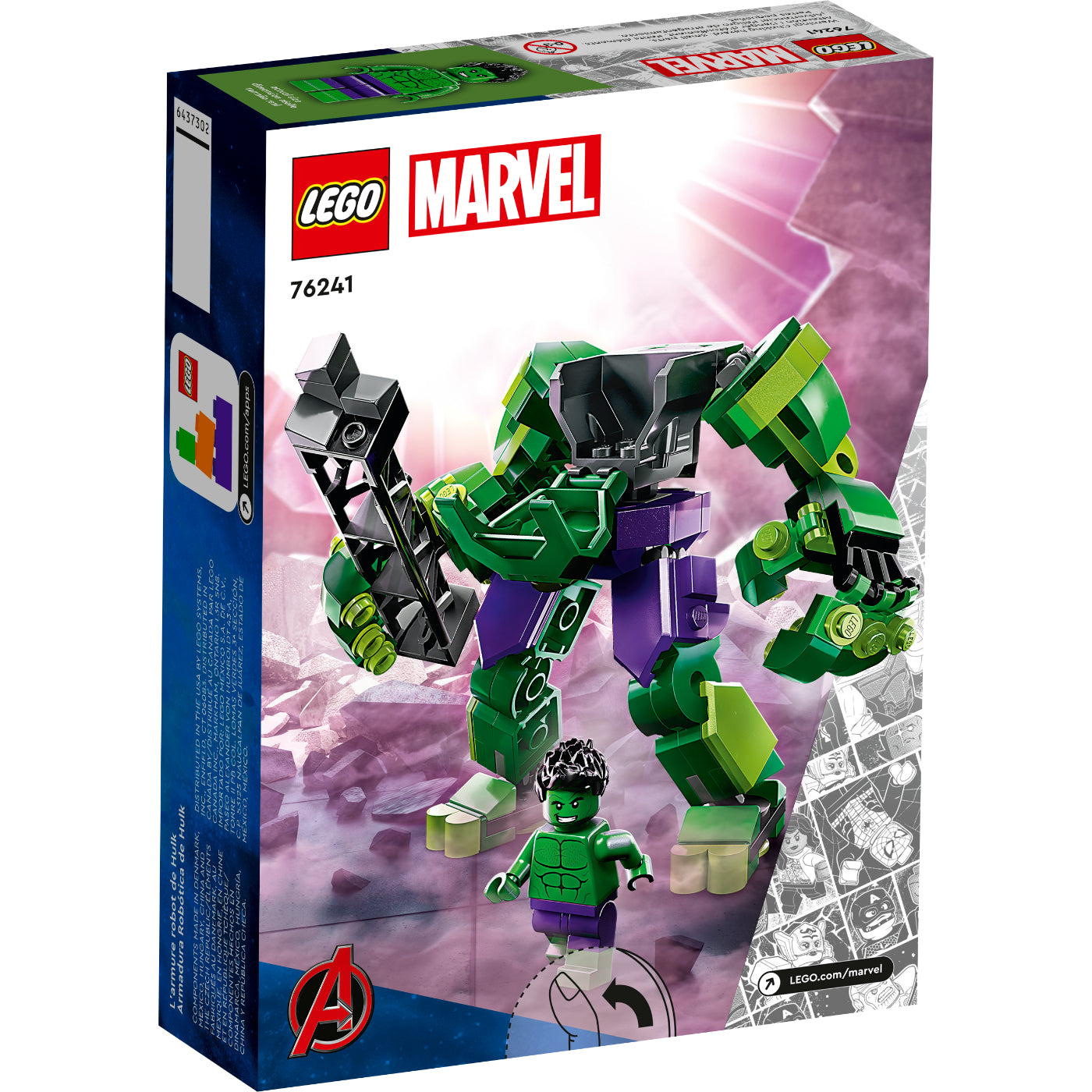 LEGO® Marvel Hulk Mech Armor (76241)