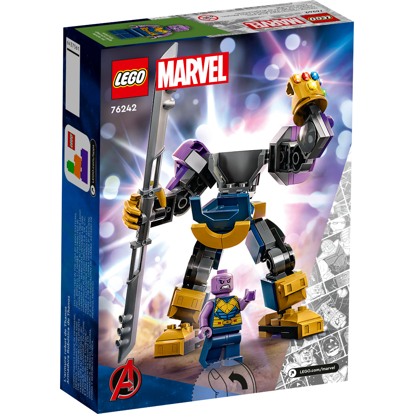 LEGO® Marvel Thanos Mech Armor (76242)