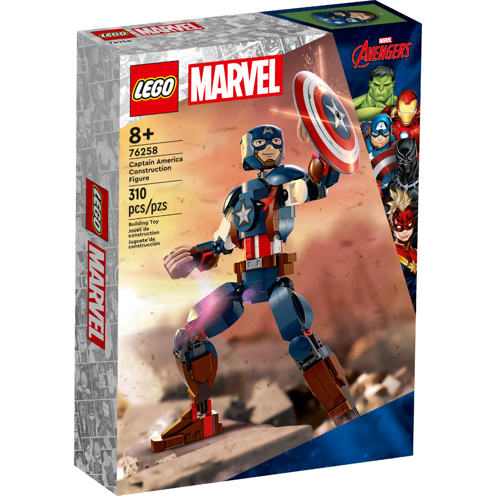 LEGO® Super Heroes Figura para Construir: Capitán América (76258)