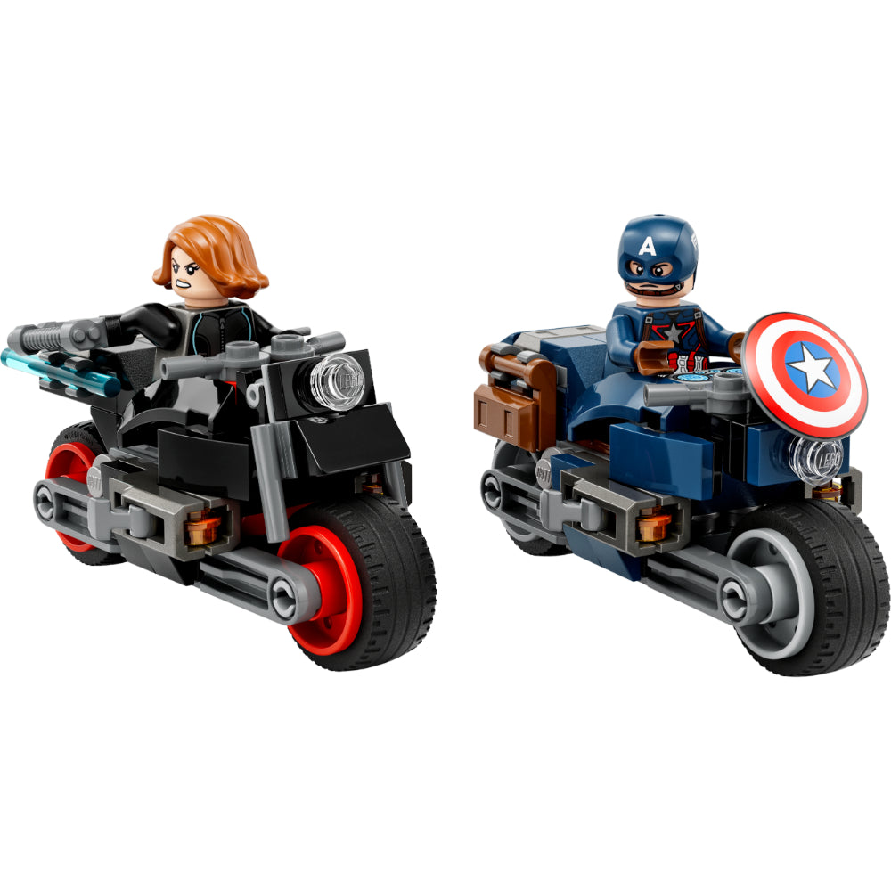 LEGO® Super Heroes Motos de Viuda Negra y el Capitán América (76260)