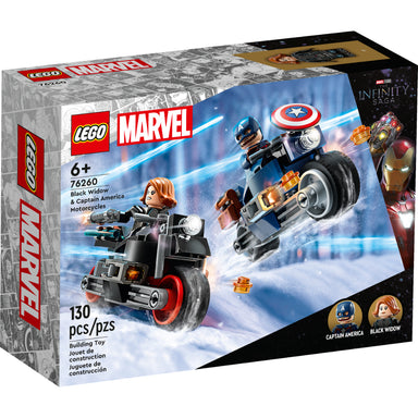 LEGO® Super Heroes Motos de Viuda Negra y el Capitán América (76260)