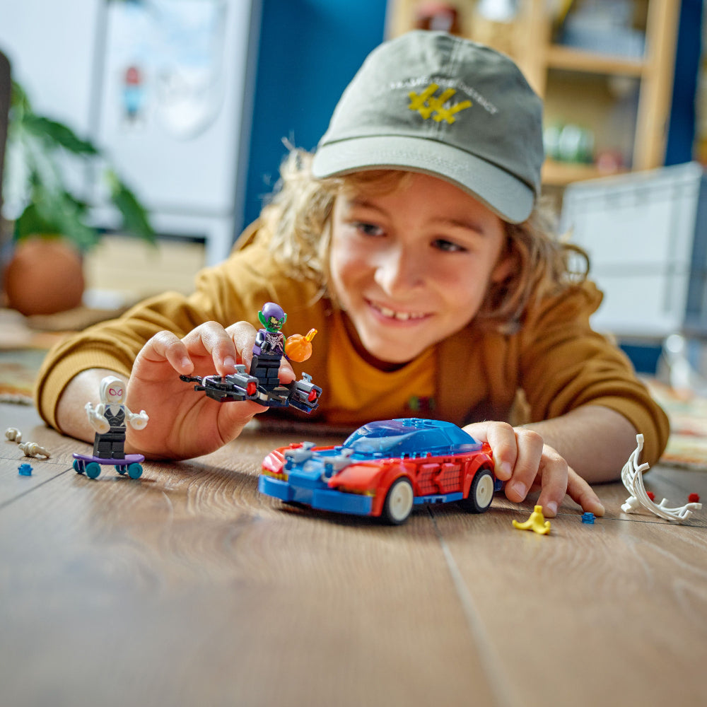 LEGO® Marvel Super Heroes: Coche De Carreras De Spider-Man Y Duende Verde Venomizado (76279)_009