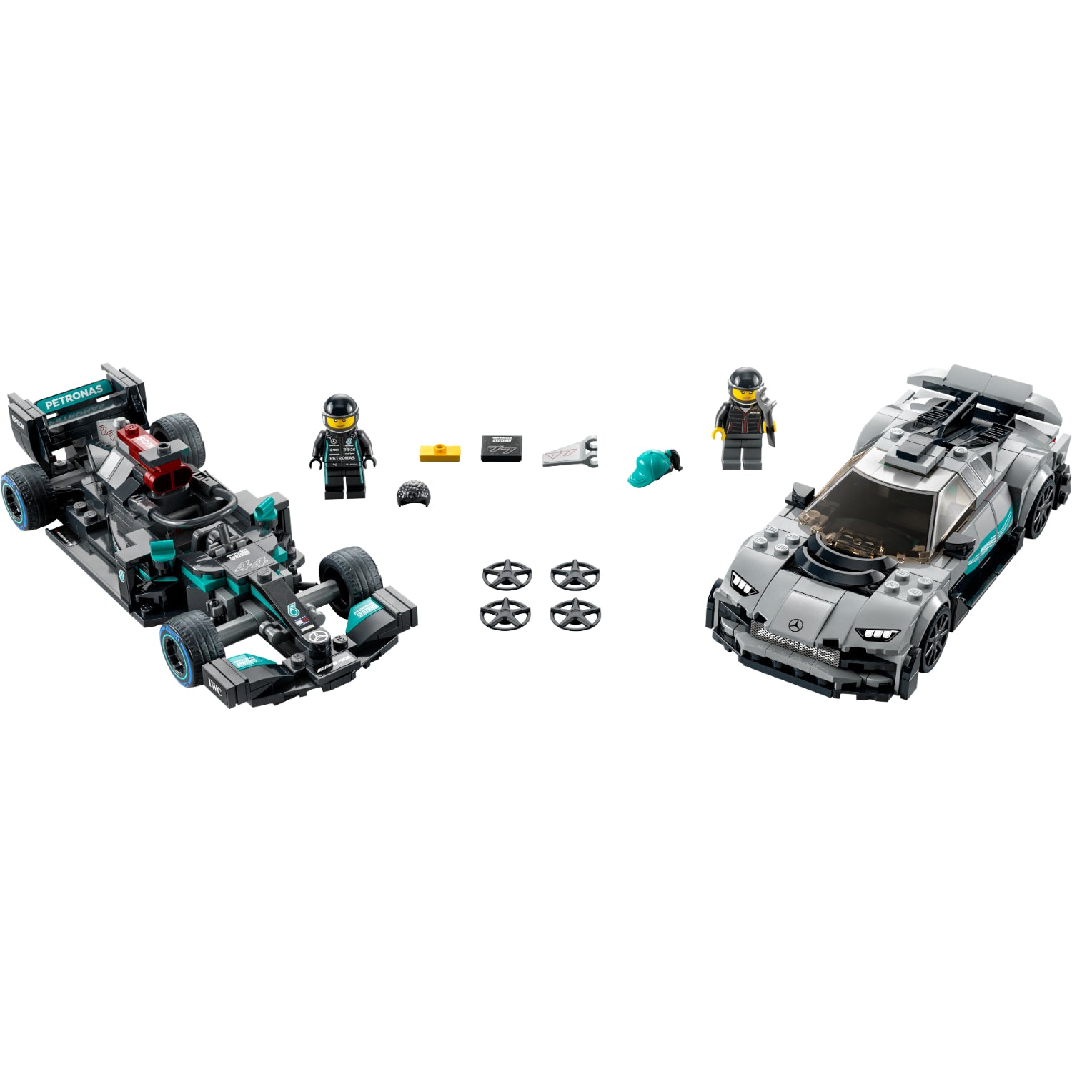 LEGO® Mercedes-AMG F1 W12 E Performance y Mercedes-AMG Project One (76909)