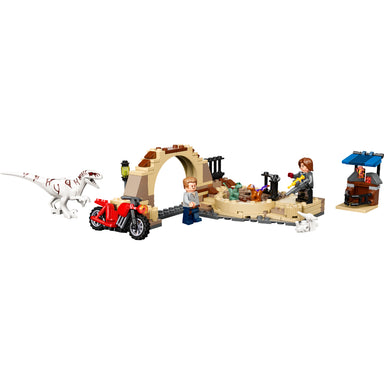 LEGO Mundo™ Jurásico Persecución En Moto Del Dinosaurio Atrocirrapto (76945)