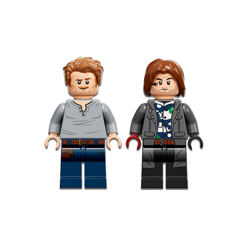 LEGO Mundo™ Jurásico Persecución En Moto Del Dinosaurio Atrocirrapto (76945)