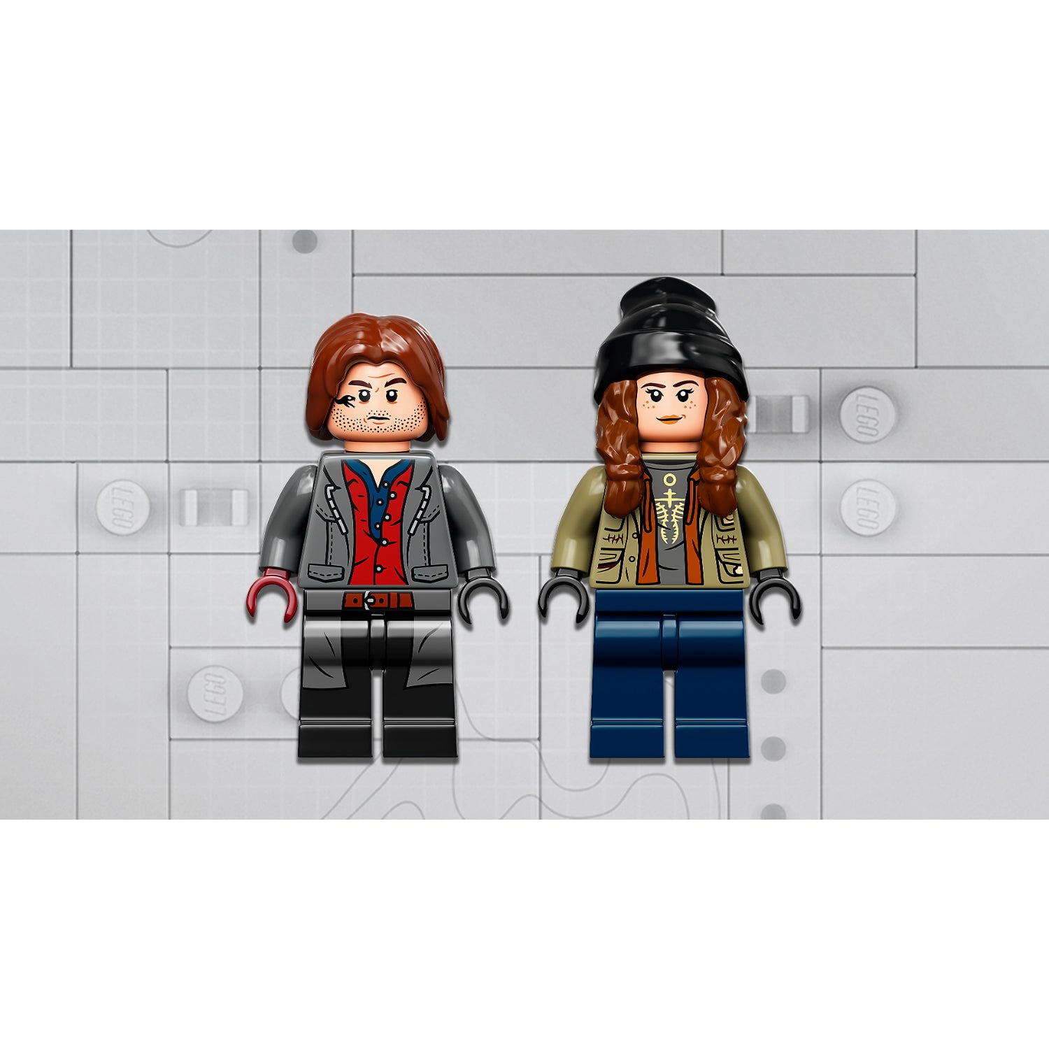 LEGO® Captura de velociraptor azul y beta (76946)