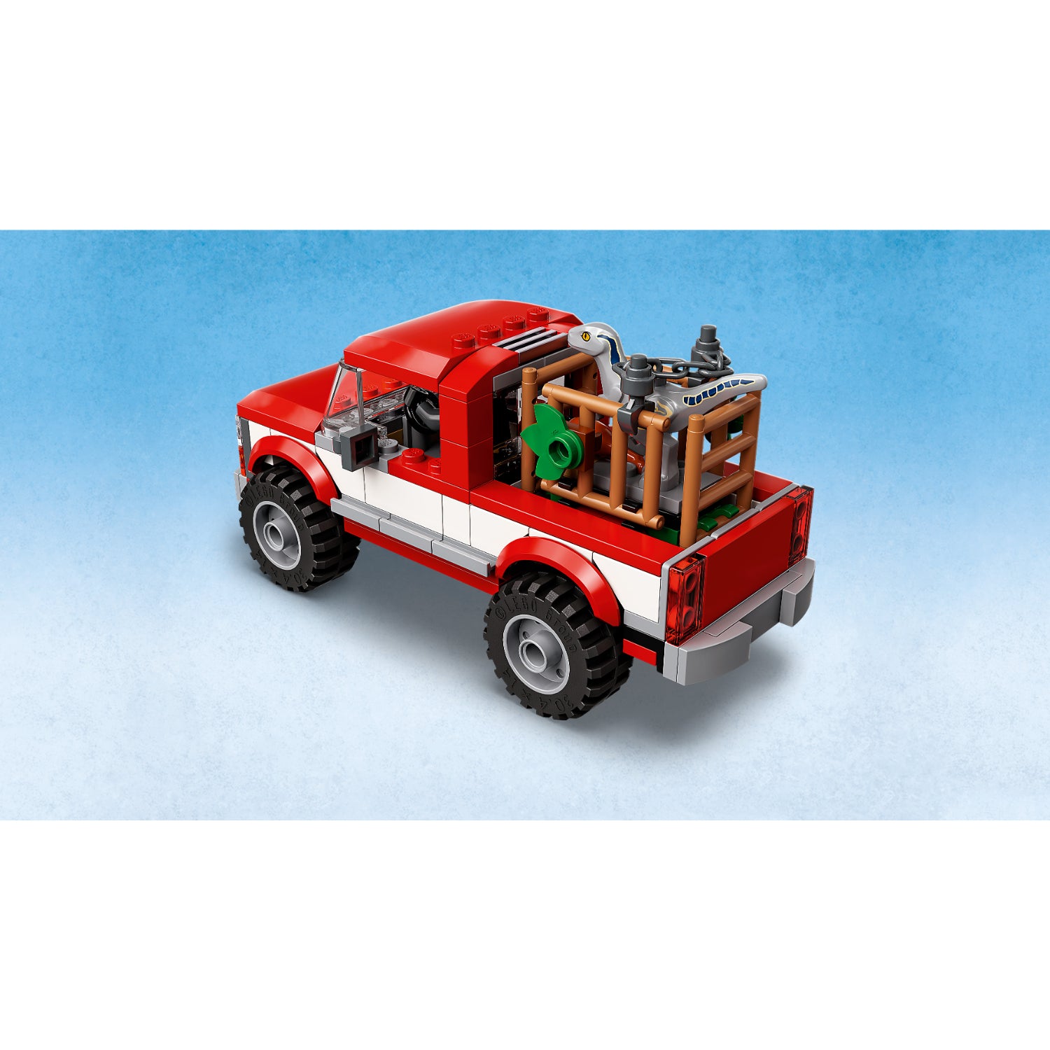 LEGO® Captura de velociraptor azul y beta (76946)