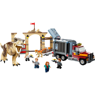 LEGO® Fuga de dinosaurios T. rex y Atrociraptor (76948)